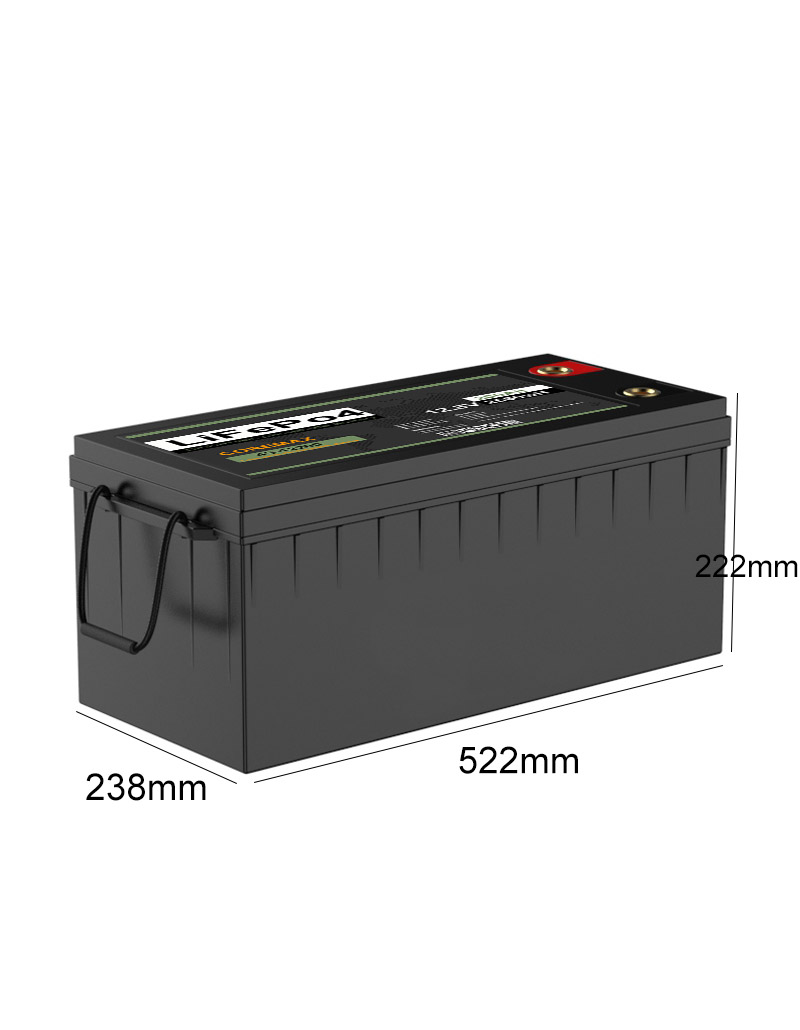 CMX OEM 2400wh 2.4kwh 12v 200Ah Lithium ion LifePo4 battery pack